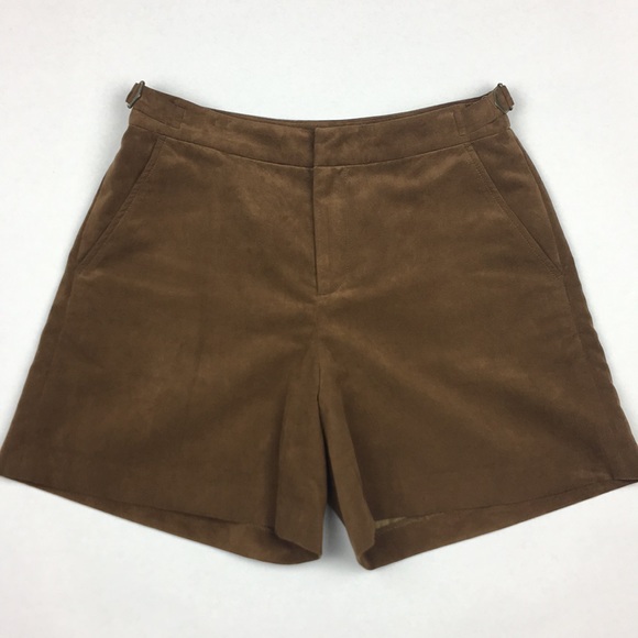 SPICK and SPAN Japanese brand faux suede shorts - Picture 1 of 8